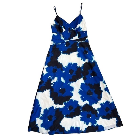 BANANA REPUBLIC | FULL LENGTH FLORAL PANELED MAXI DRESS | 2P - Picture 9 of 11